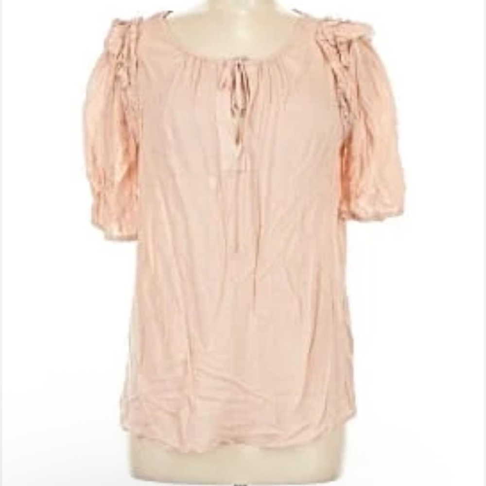 DR2 Light Pink Blouse large - Picture 1 of 8
